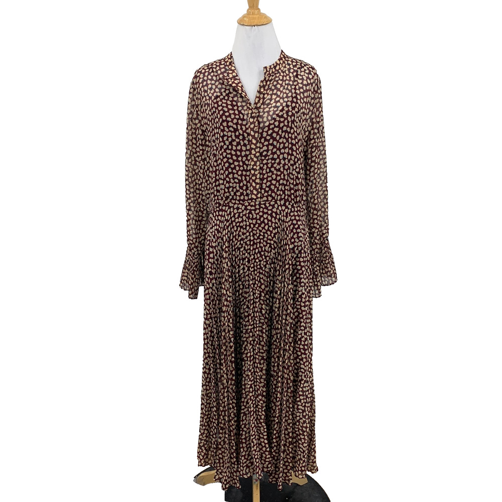 Second Female Dress Women M Medium Anita Long Sleeve Scandinavian Side Zip 2 Pc
